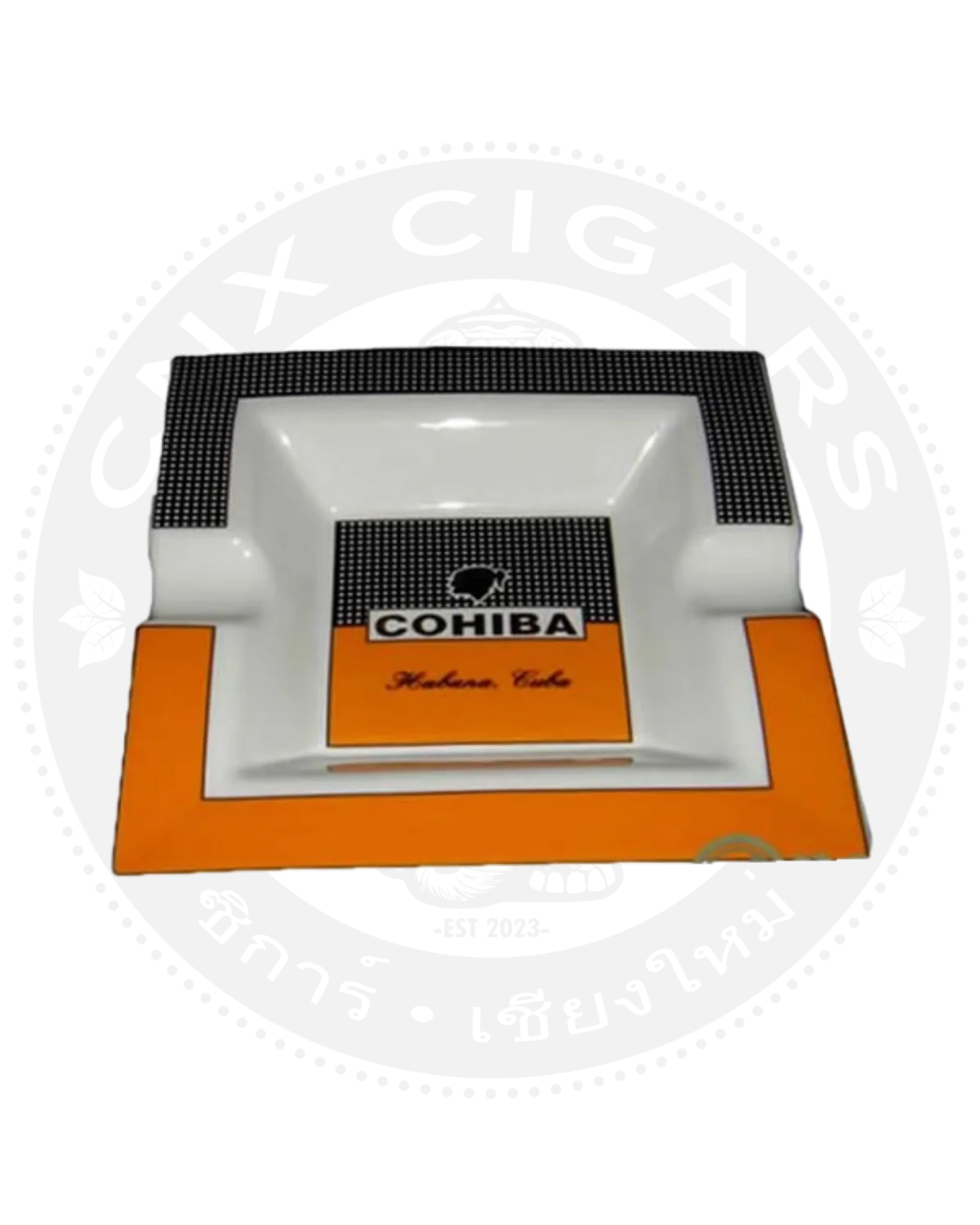 Square Cohiba Ashtray